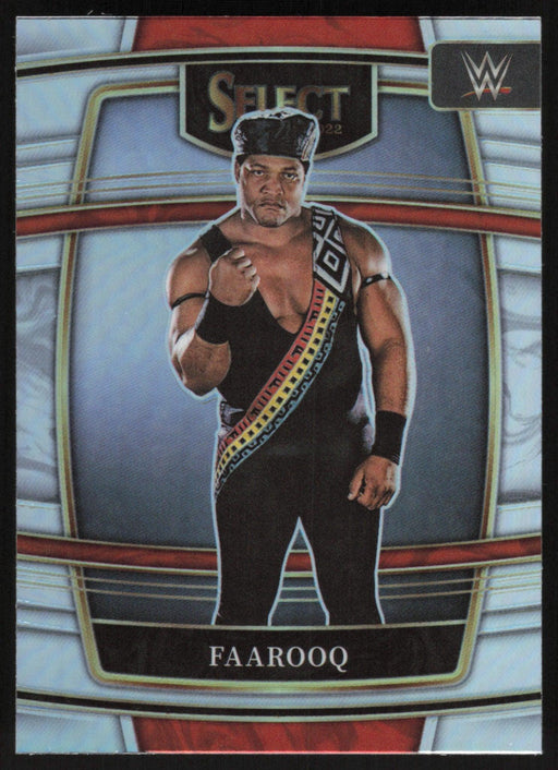 Faarooq 2022 Panini Select WWE # 77 Concourse Silver Prizm WWE Legends - Collectible Craze America