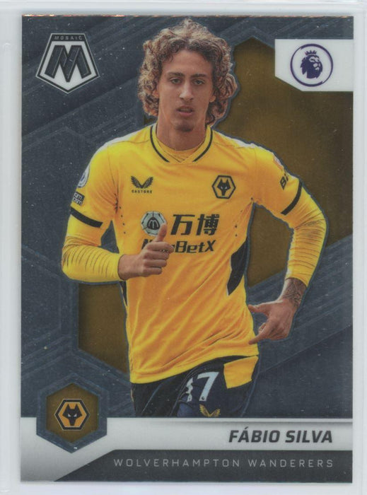 Fabio Silva 2021 Panini Mosaic Premier League # 53 Wolverhampton Wanderers - Collectible Craze America