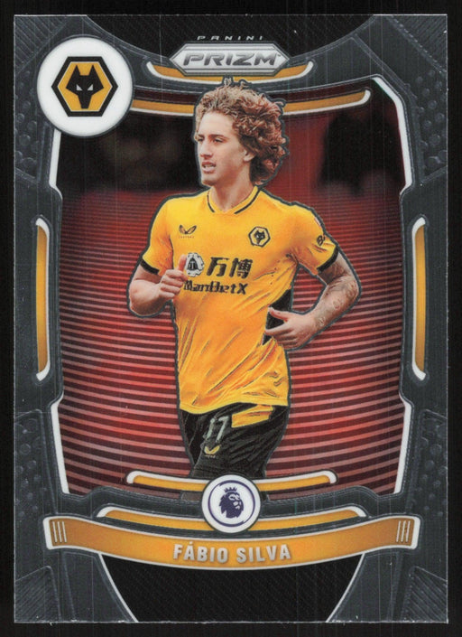 Fabio Silva 2021 Panini Prizm Premier League # 58 Wolverhampton Wanderers - Collectible Craze America