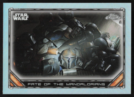 Fate of the Mandalorians 2022 Topps Chrome Star Wars Mandalorian # S1-47 Refractor - Collectible Craze America