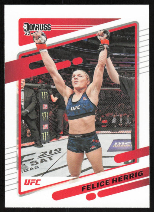 Felice Herrig 2022 Panini Donruss UFC Base # 143 Strawweight - Collectible Craze America