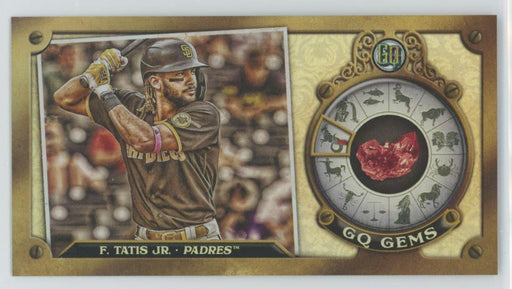 Fernando Tatis Jr. 2022 Topps Gypsy Queen # GGM-3 GQ Gems San Diego Padres - Collectible Craze America