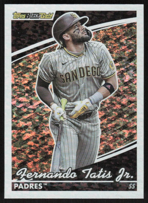 Fernando Tatis Jr. 2022 Topps Update Black Gold # BG-21 San Diego Padres - Collectible Craze America