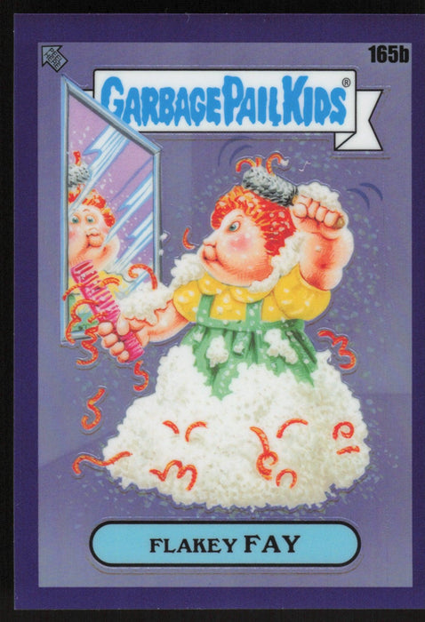 Flakey FAY 2021 Topps Chrome Garbage Pail Kids Original Series 4 # 165B Purple Refractor 156/250 - Collectible Craze America