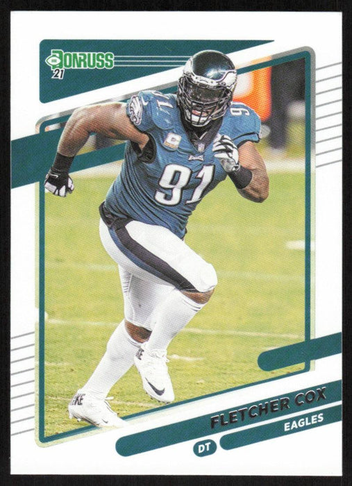 Fletcher Cox 2021 Donruss Football # 115 Philadelphia Eagles Base - Collectible Craze America