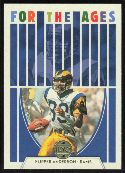 Flipper Anderson 2022 Panini Legacy For The Ages # FA-6 Los Angeles Rams - Collectible Craze America