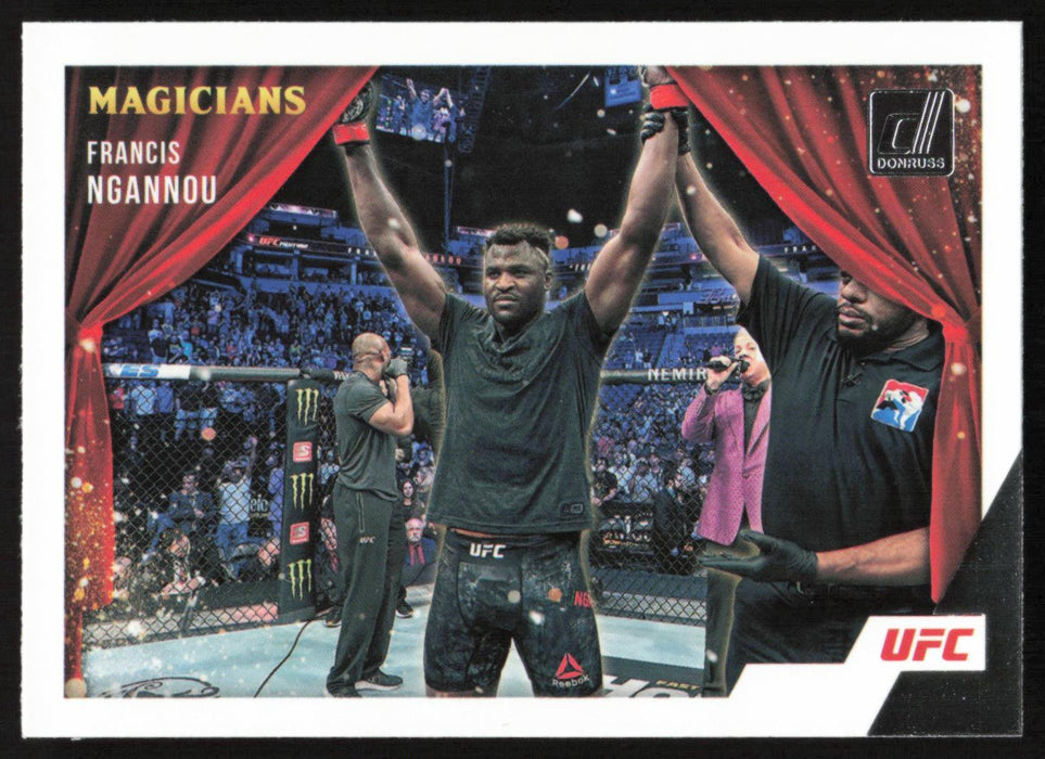 Francis Ngannou 2022 Panini Donruss UFC Magicians # 7 Heavyweight - Collectible Craze America