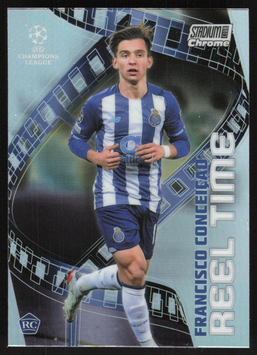 Francisco Conceicao 2021 Topps Stadium Club Chrome UEFA # RT-FC RC Reel Time FC Porto - Collectible Craze America