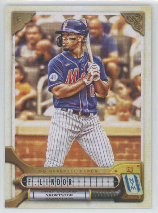 Francisco Lindor 2022 Topps Gypsy Queen # 208 New York Mets - Collectible Craze America