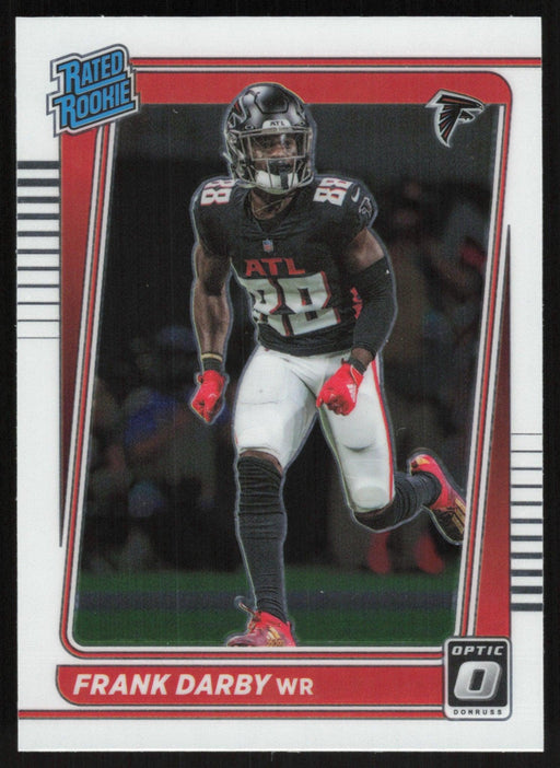 Frank Darby 2021 Donruss Optic Rated Rooke # 290 RC Atlanta Falcons Base - Collectible Craze America