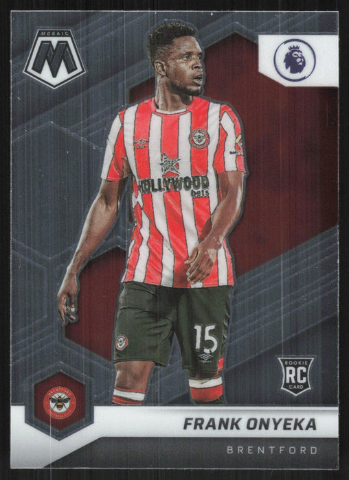 Frank Onyeka 2021 Panini Mosaic Premier League # 73 RC Brentford Base - Collectible Craze America