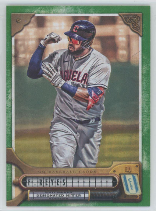 Franmil Reyes 2022 Topps Gypsy Queen # 119 Green Border Cleveland Guardians - Collectible Craze America