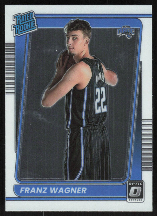Franz Wagner 2021 Panini Donruss Optic Rated Rookie # 185 RC Orlando Magic - Collectible Craze America