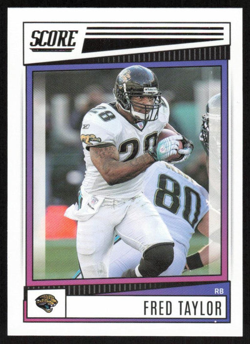 Fred Taylor 2022 Panini Score Football # 25 Base Jacksonville Jaguars - Collectible Craze America