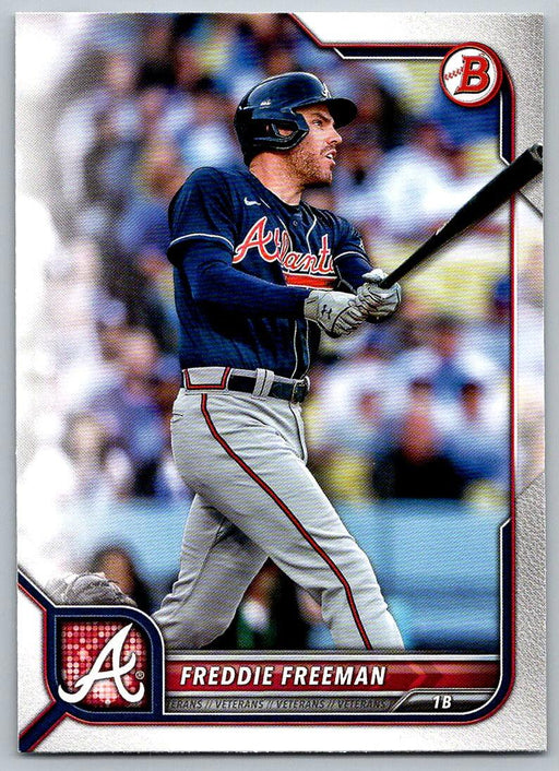 Freddie Freeman 2022 Bowman # 28 Atlanta Braves - Collectible Craze America