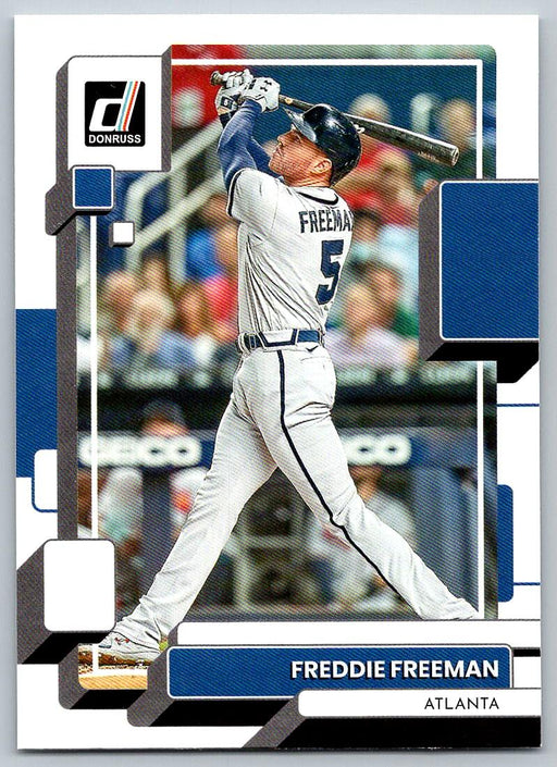Freddie Freeman 2022 Donruss Baseball # 129 Atlanta Braves - Collectible Craze America