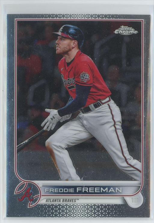 Freddie Freeman 2022 Topps Chrome # 14 Atlanta Braves - Collectible Craze America