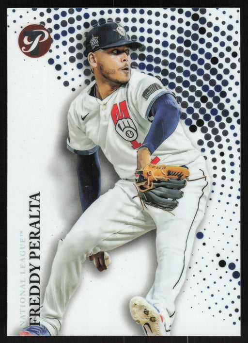 Freddy Peralta 2022 Topps Pristine Baseball # 269 Milwaukee Brewers - Collectible Craze America