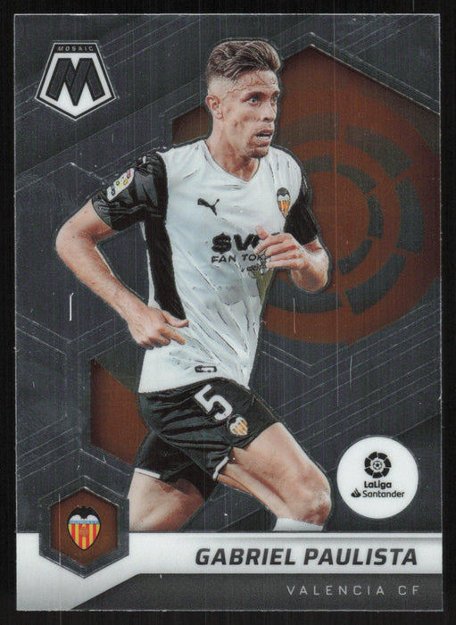 Gabriel Paulista 2021 Panini Mosaic La Liga # 196 Valencia CF Base - Collectible Craze America