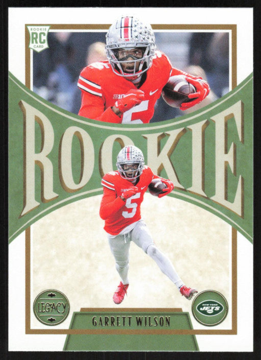 Garrett Wilson 2022 Panini Legacy Rookie # 152 RC New York Jets Base - Collectible Craze America