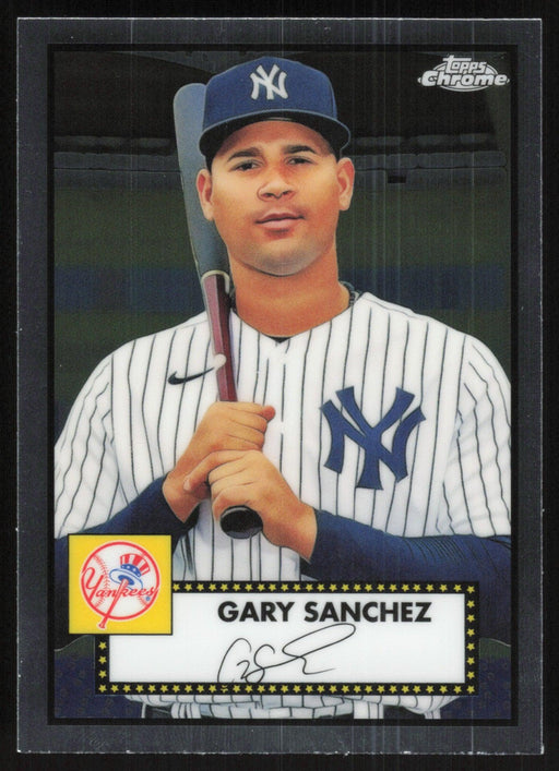 Gary Sanchez 2021 Topps Chrome Platinum Anniversary # 223 New York Yankees - Collectible Craze America