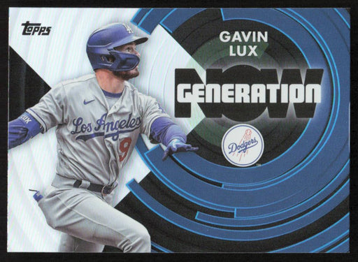 Gavin Lux 2022 Topps Update Generation Now # GN-77 Los Angeles Dodgers - Collectible Craze America