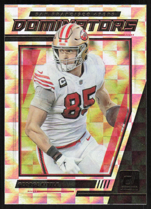 George Kittle 2021 Donruss Dominators # D34 San Francisco 49ers - Collectible Craze America