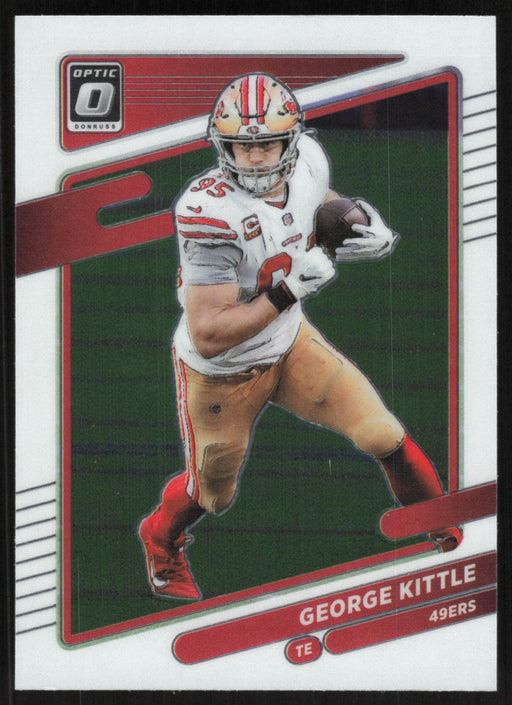 George Kittle 2021 Donruss Optic # 191 San Francisco 49ers - Collectible Craze America