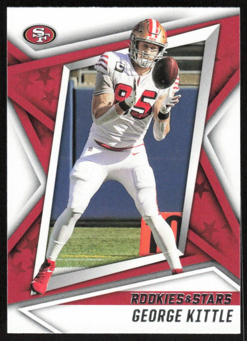 George Kittle 2021 Panini Rookies & Stars # 35 San Francisco 49ers Base - Collectible Craze America