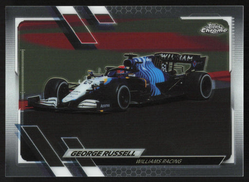 George Russell 2021 Topps Chrome Formula 1 # 114 Williams Racing - Collectible Craze America