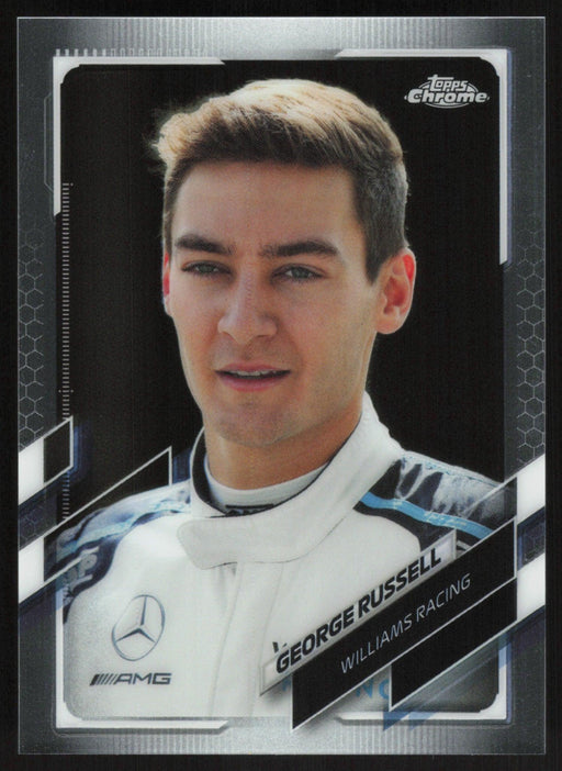 George Russell 2021 Topps Chrome Formula 1 # 39 Williams Racing - Collectible Craze America