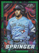 George Springer 2022 Topps Fire # 143 Green 132/199 Toronto Blue Jays - Collectible Craze America