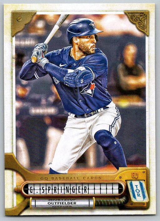 George Springer 2022 Topps Gypsy Queen # 218 Toronto Blue Jays - Collectible Craze America