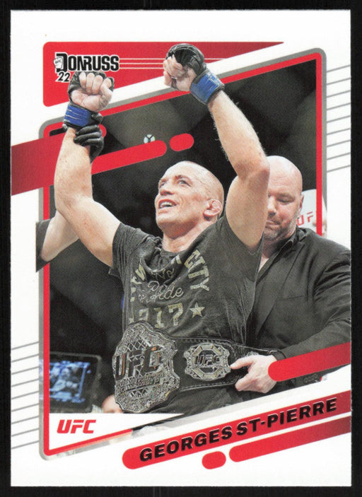 Georges St-Pierre 2022 Panini Donruss UFC Base # 169 Middleweight - Collectible Craze America