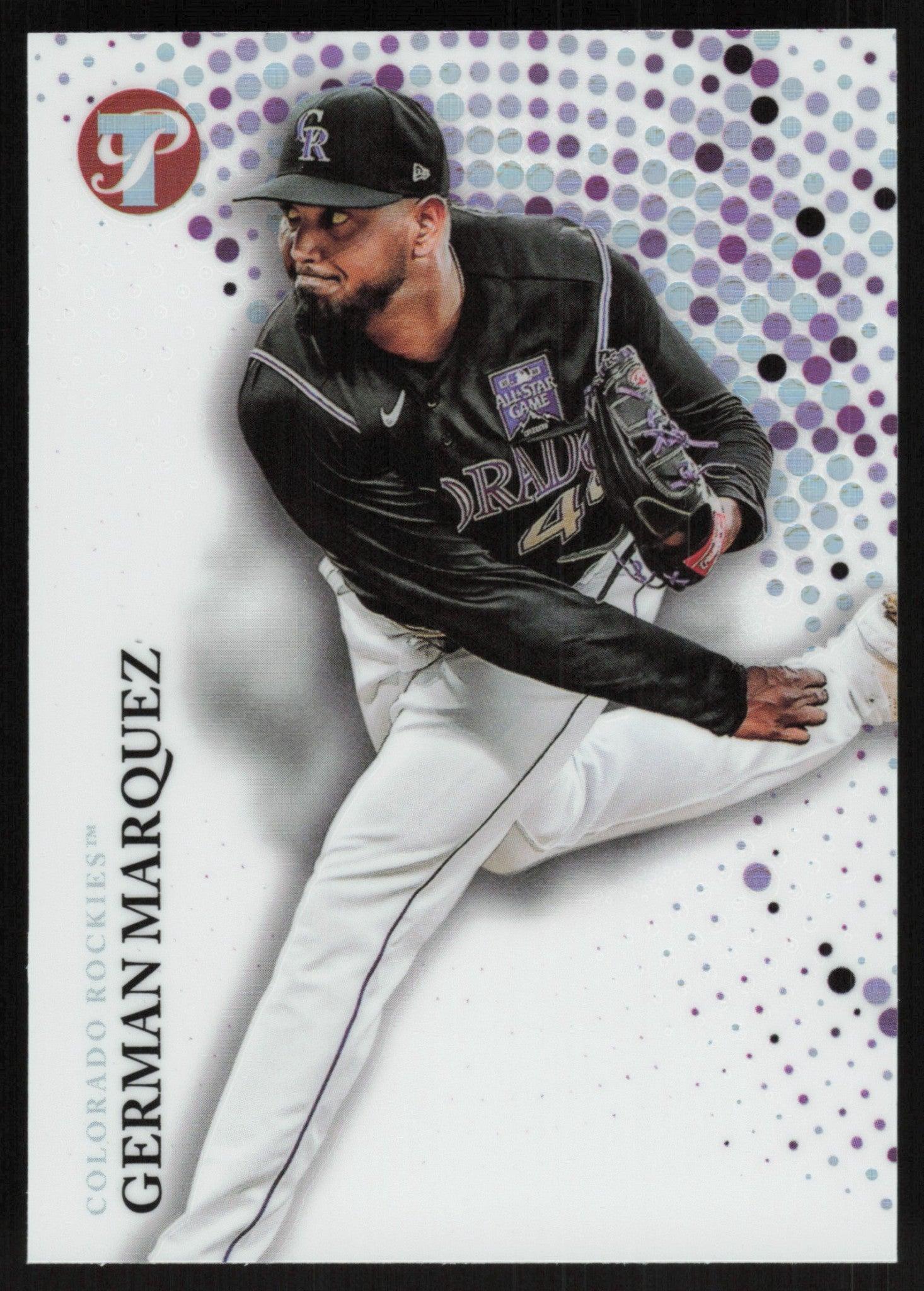 COLORADO ROCKIES 2022 Topps Series 1 BASE TEAM SET (10 Cards