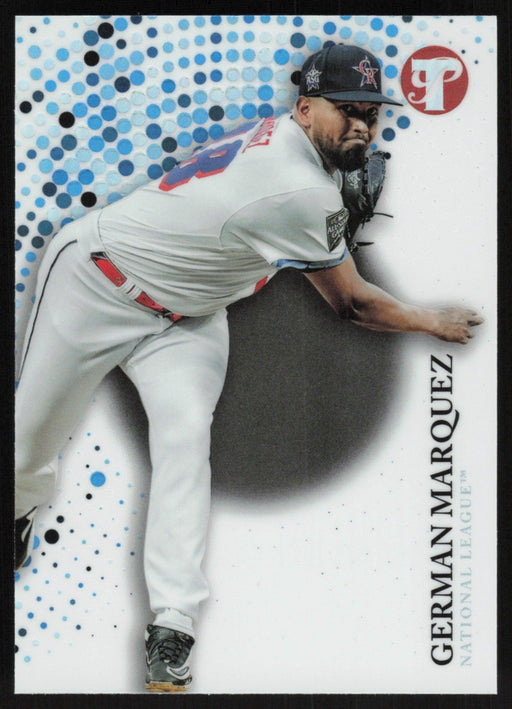 German Marquez 2022 Topps Pristine # 268 Refractor Colorado Rockies - Collectible Craze America
