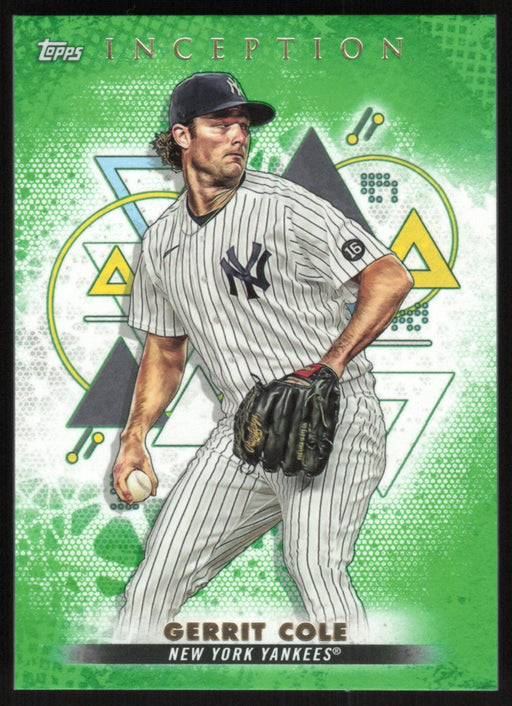 Gerrit Cole 2022 Topps Inception # 11 Green New York Yankees - Collectible Craze America