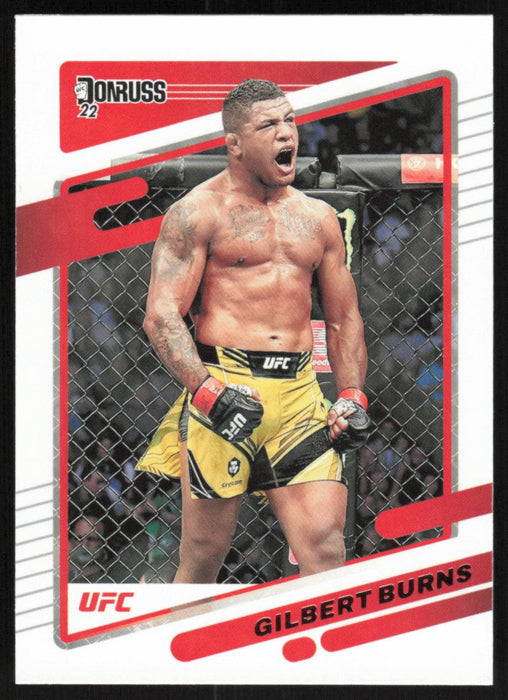 Gilbert Burns 2022 Panini Donruss UFC Base # 79 Welterweight - Collectible Craze America