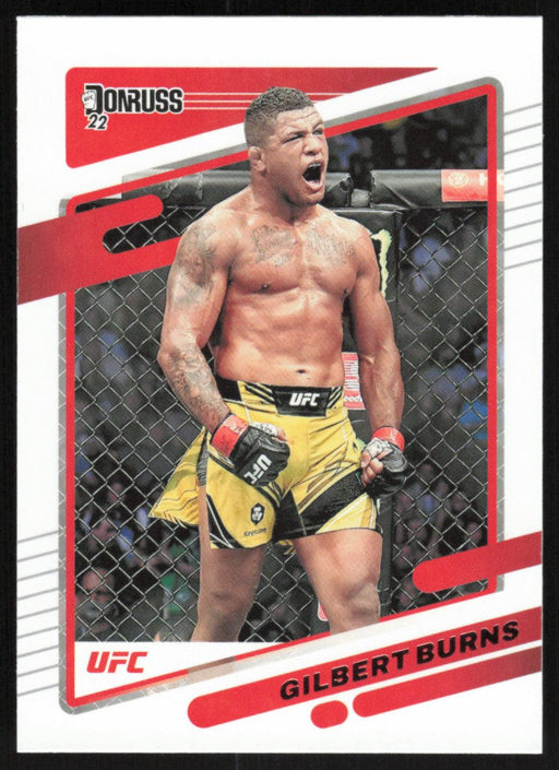 Gilbert Burns 2022 Panini Donruss UFC Base # 79 Welterweight - Collectible Craze America