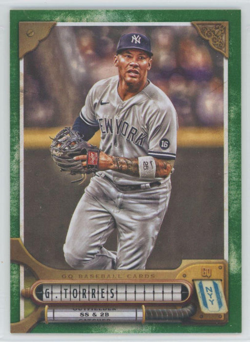 Gleyber Torres 2022 Topps Gypsy Queen # 170 Green Border New York Yankees - Collectible Craze America