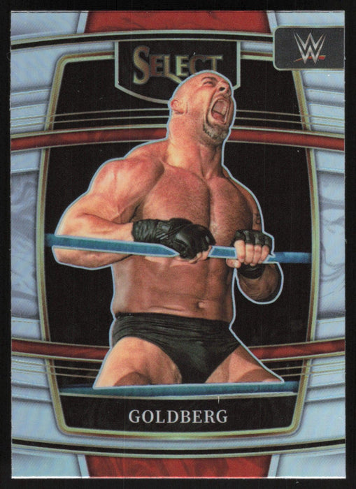 Goldberg 2022 Panini Select WWE # 19 Concourse Silver Prizm WWE - Collectible Craze America