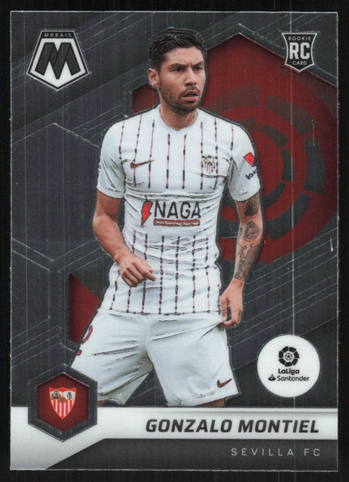 Gonzalo Montiel 2021 Panini Mosaic La Liga # 189 RC Sevilla FC Base - Collectible Craze America