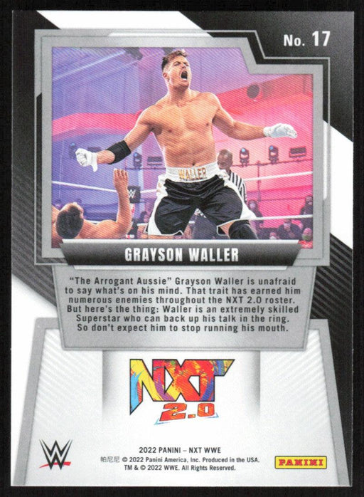 Grayson Waller 2022 Panini NXT WWE # 17 RC Base NXT 2.0 - Collectible Craze America