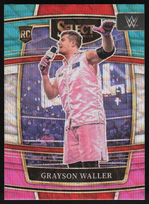 Grayson Waller 2022 Panini Select WWE # 78 RC Concourse Tri-Color Prizm NXT 2.0 - Collectible Craze America