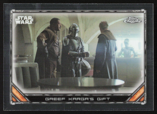 Greef Karga's Gift 2022 Topps Chrome Star Wars Mandalorian # S1-41 - Collectible Craze America