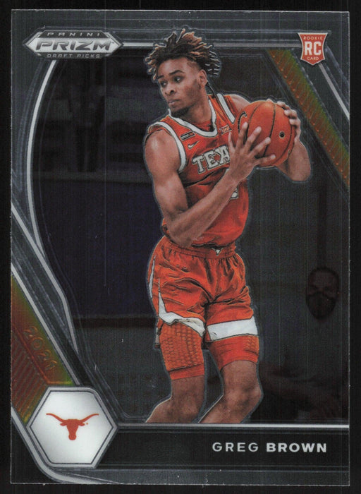 Greg Brown III 2021 Panini Prizm Draft Picks # 27 RC Texas Longhorns - Collectible Craze America