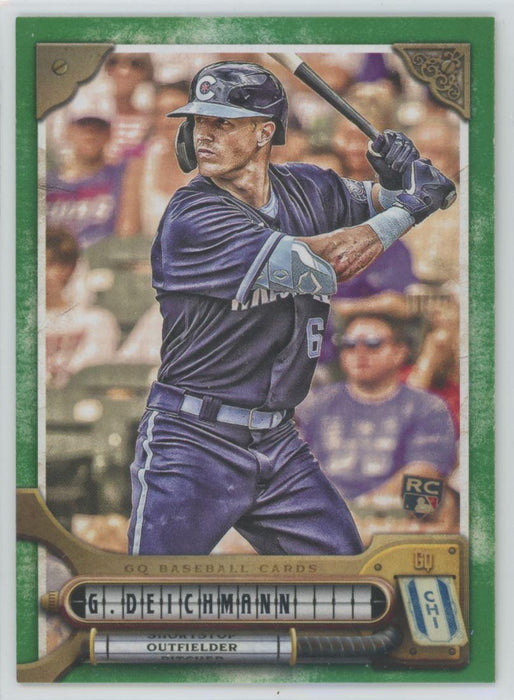 Greg Deichmann 2022 Topps Gypsy Queen # 50 RC Green Border Chicago Cubs - Collectible Craze America