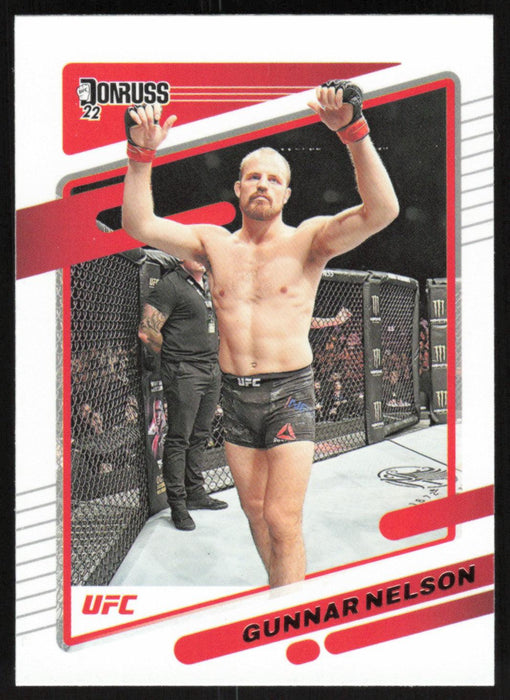 Gunnar Nelson 2022 Panini Donruss UFC Base # 175 Welterweight - Collectible Craze America