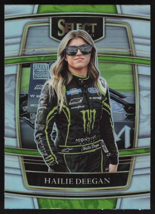 Hailie Deegan 2022 Panini Chronicles Racing Select # 9 Silver Prizm - Collectible Craze America