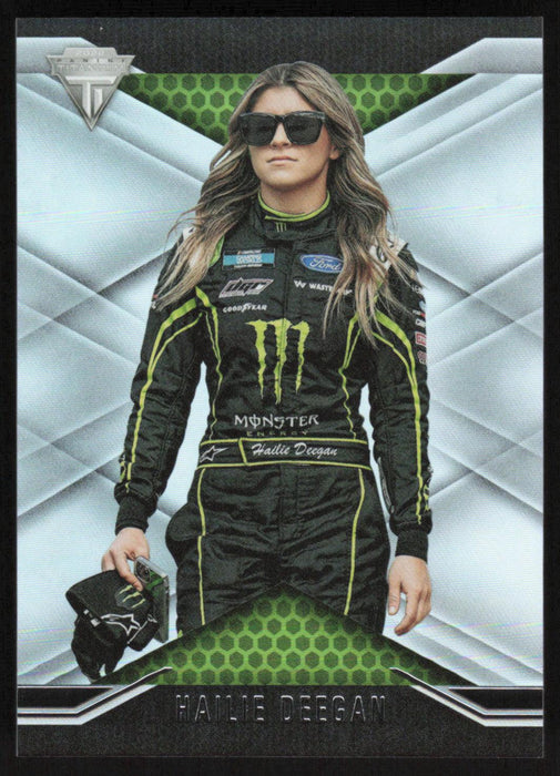 Hailie Deegan 2022 Panini Chronicles Racing Titanium # 16 - Collectible Craze America